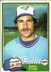 1981 Topps Baseball Cards      467     Dave Stieb